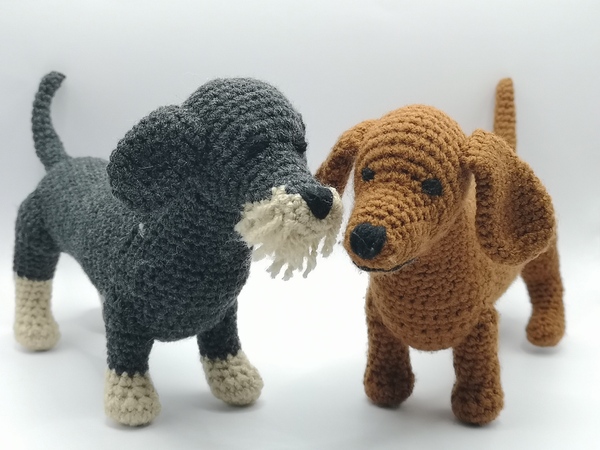 Dachshund - crochet pattern