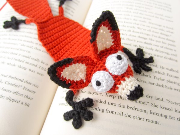 Fox and Sheep Bookmark PDF Crochet Pattern Bundle