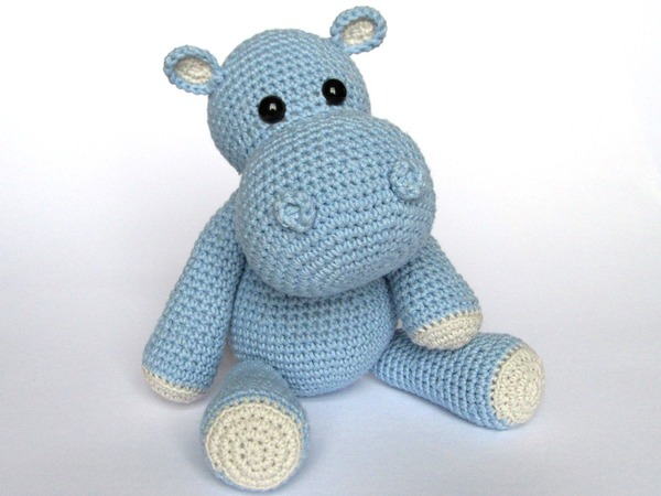 Little Hippo Timi Amigurumi Crochet Pattern