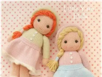 Little Yarn Dolls / Doll Knitting Pattern