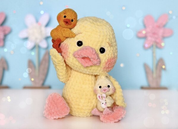 Crochet pattern ducklings