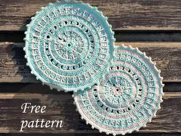 North Sea Mandala Crochet Pattern