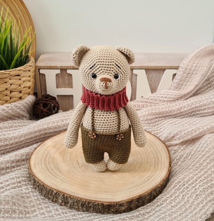 PDF crochet pattern Bear Max