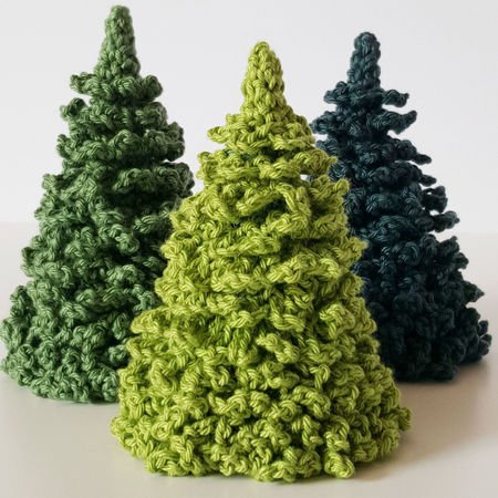 Pine Tree Christmas Tree Crochet Pattern