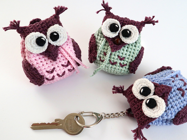 Small Backpack Eulalia – Keychain, Bag Tag, Gift Bag Crochet Pattern
