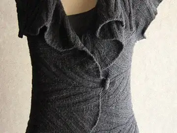 Adam's Ribs Cap-Sleeve Wrap