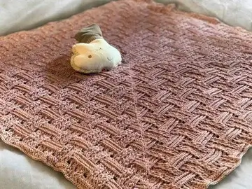 Crochet Pattern Baby Blanket Blanket Lilaia