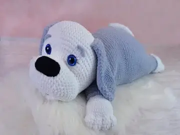 Crochet pattern The soft puppy