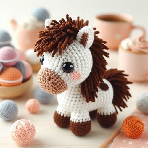 Crochet Tiny Horse Amigurumi Idea And Patterns