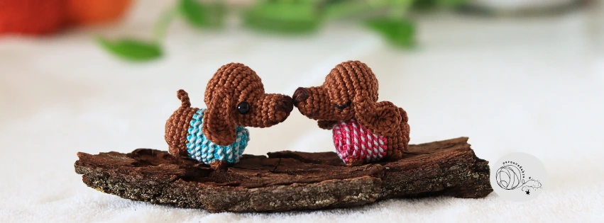 Dachshund Dog Amigurumi Free Crochet Pattern