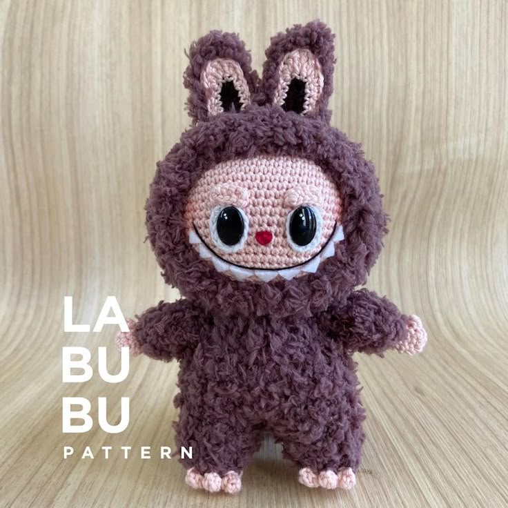 Labubu Amigurumi Crochet Pattern