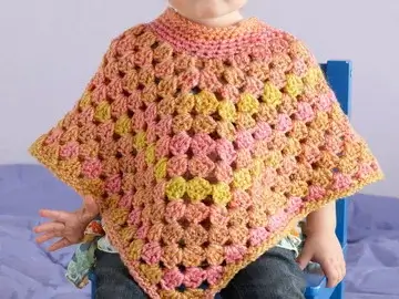 Seashell Poncho Pattern
