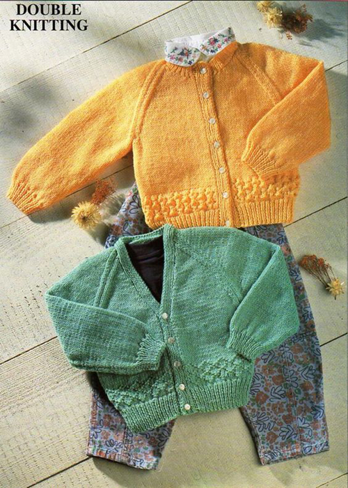 Baby Cardigans Knitting Patterns - Free Download