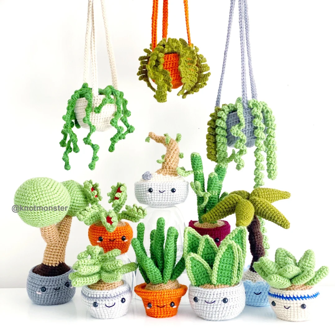 Easy Beginner’s Crochet Plant Pattern