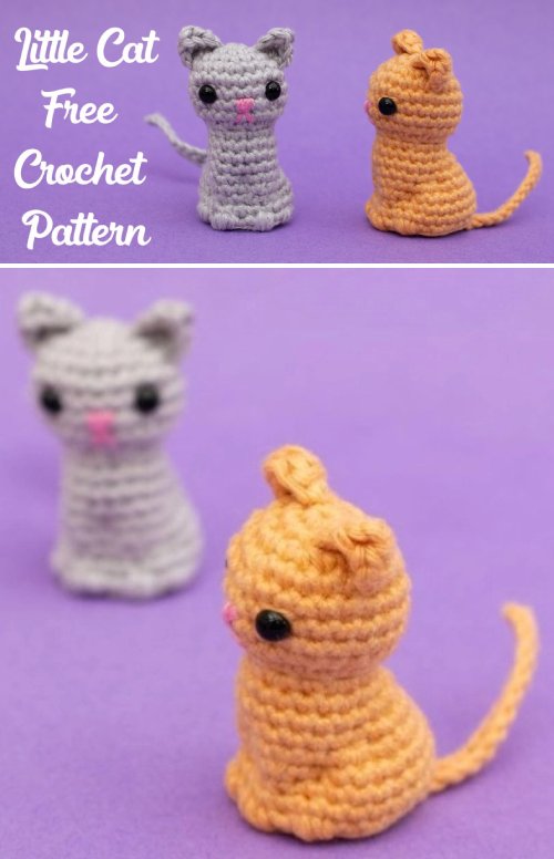 Little Amigurumi Cat - Free Crochet Pattern