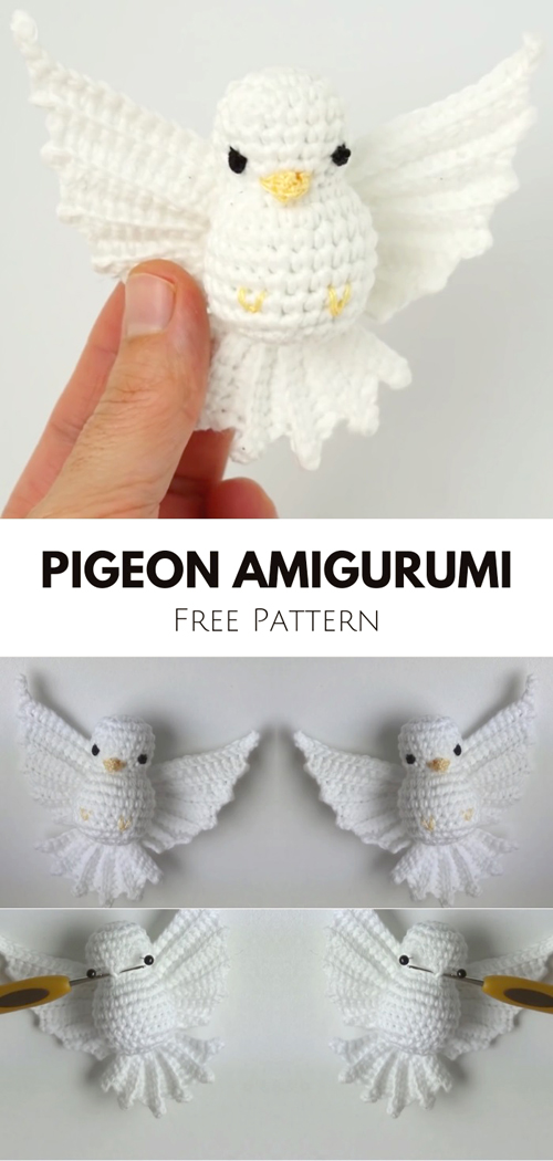 Lovely Pigeon Amigurumi - Crochet Tutorial