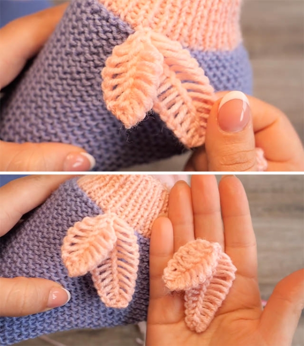 Crochet Leaves Edge - Tutorial