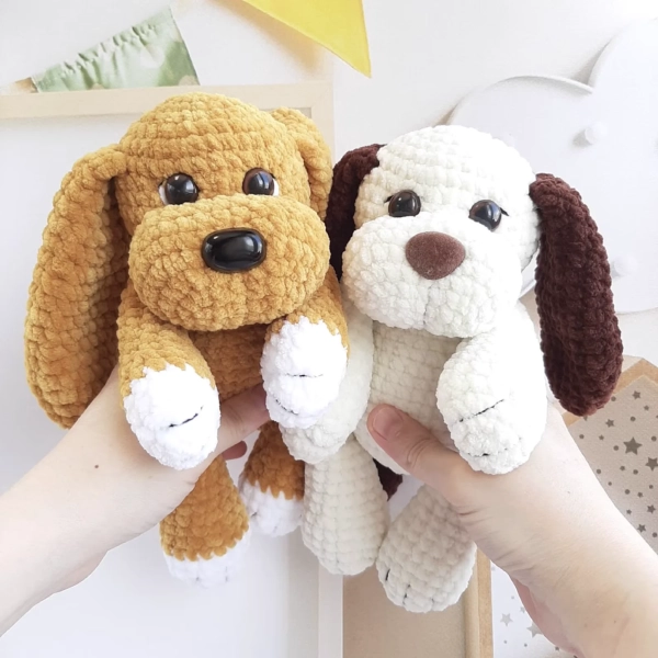 Crocheted Puppy Amigurumi Pattern