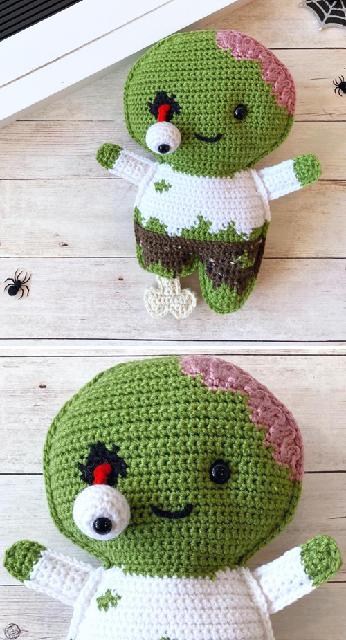 Zombie Amigurumi - Free Crochet Pattern