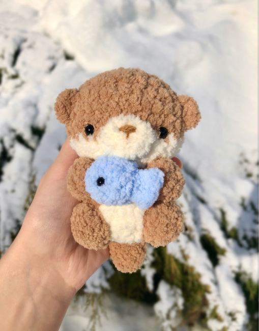 Adorable Sea Otter Baby Crochet Pattern