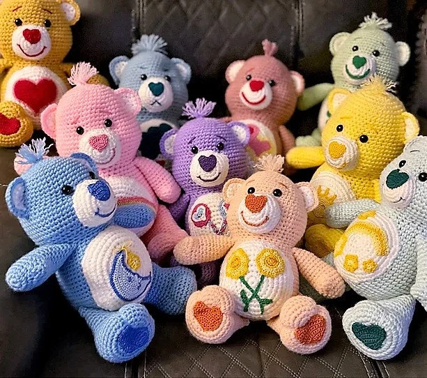 Affordable Care Bears Crochet Pattern Collection