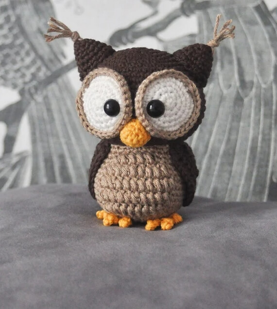 Alda the Owl Crochet Pattern (PDF, English)