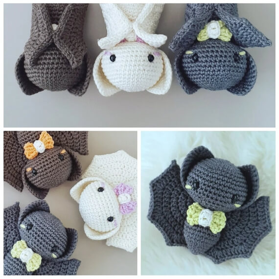 Amigurumi Halloween Baby Bat Crochet Pattern