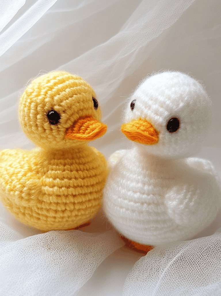 Beginner Friendly Duckling Crochet Pattern & Tutorial