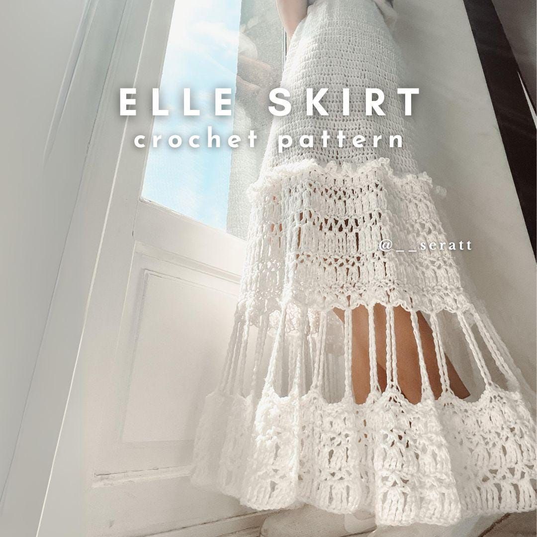 SERATT’s ELLE Made-to-Measure Crochet Skirt Pattern