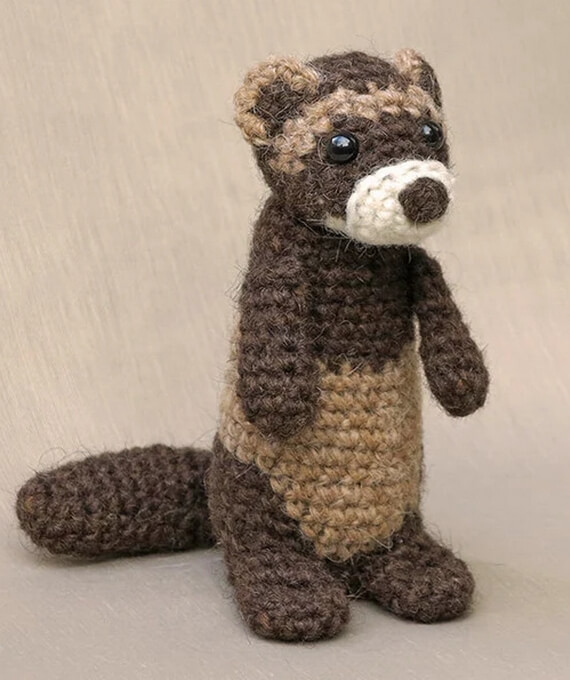 Bunsie Amigurumi Ferret Crochet Pattern PDF