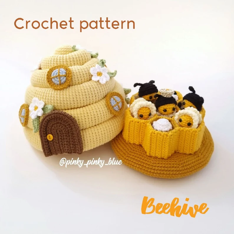 Buzzing Beehive Crochet Pattern Design