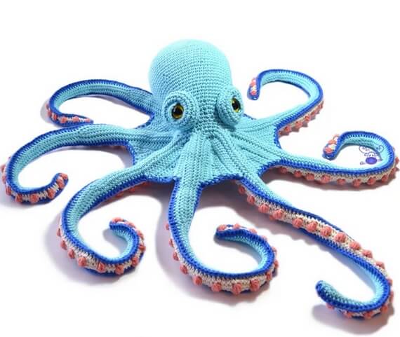 Claude the Octopus Crochet Pattern PDF