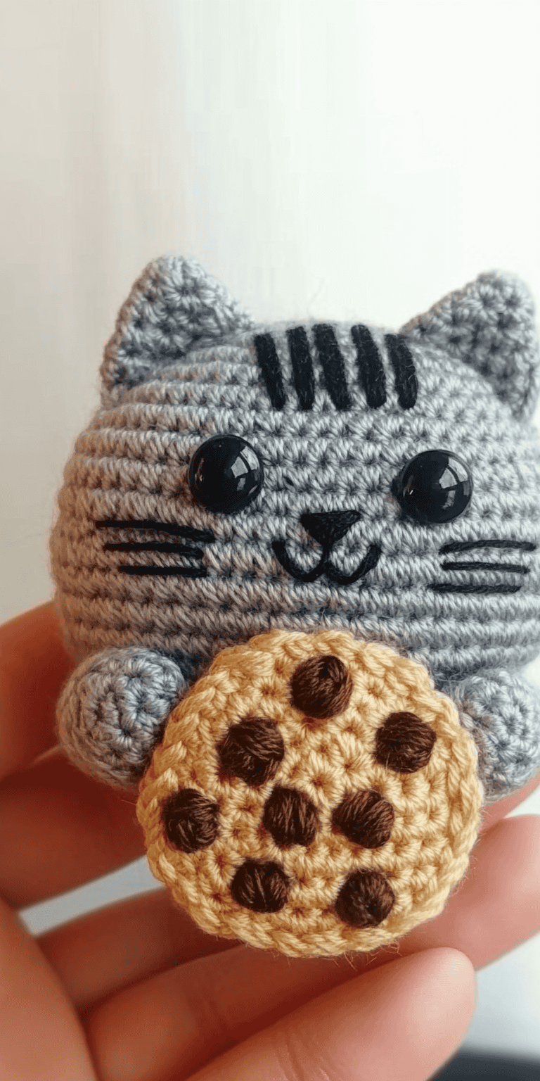 Cookie Kitty Crochet: Amigurumi Cat Pattern PDF