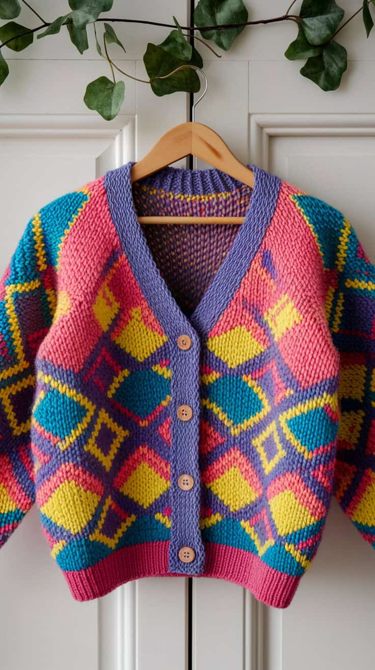 Cosy Hexi Cardi Crochet Pattern – All Sizes