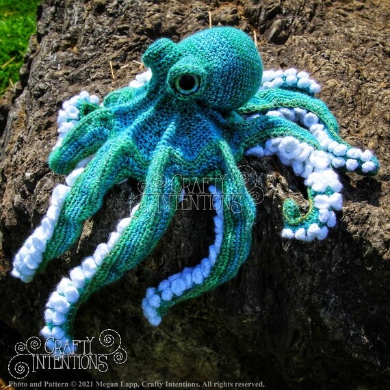 Crafty Intentions Realistic Octopus Crochet Pattern