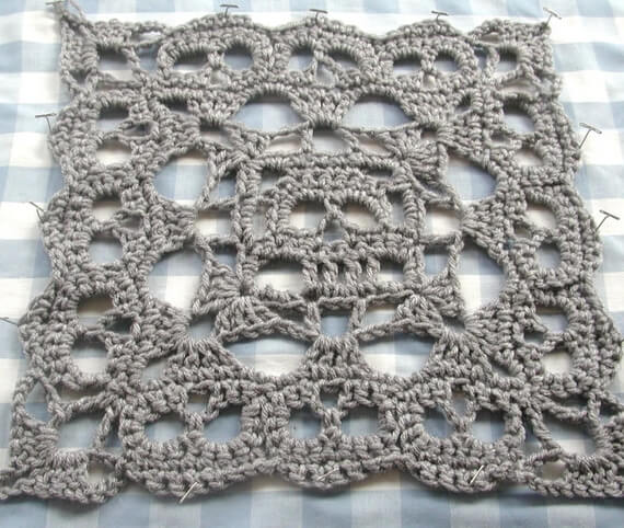 Creepy Granny Skull Infinity Crochet Pattern