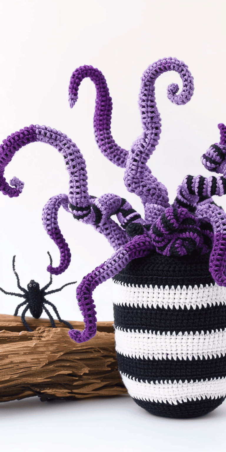 Creepy Succulent Amigurumi Crochet Pattern for Decor
