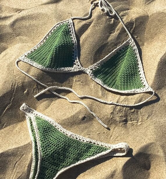 Crochet Bikini Pattern: Beach Swimwear Tutorial