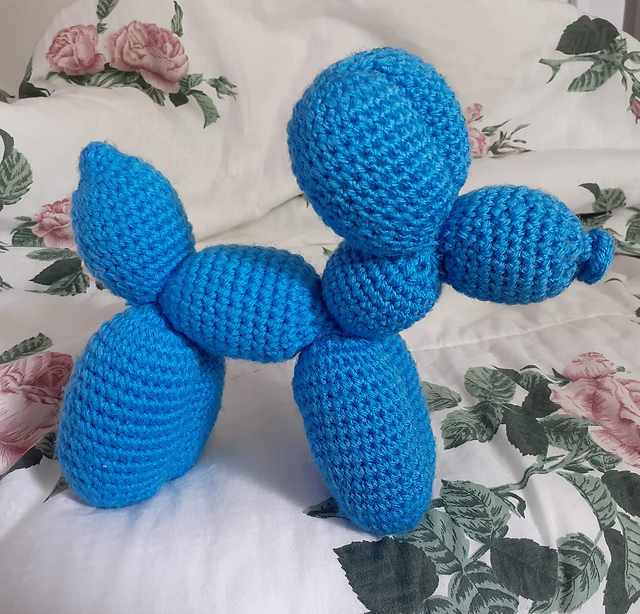 Crochet Pattern for Puppy Balloon Animal Amigurumi