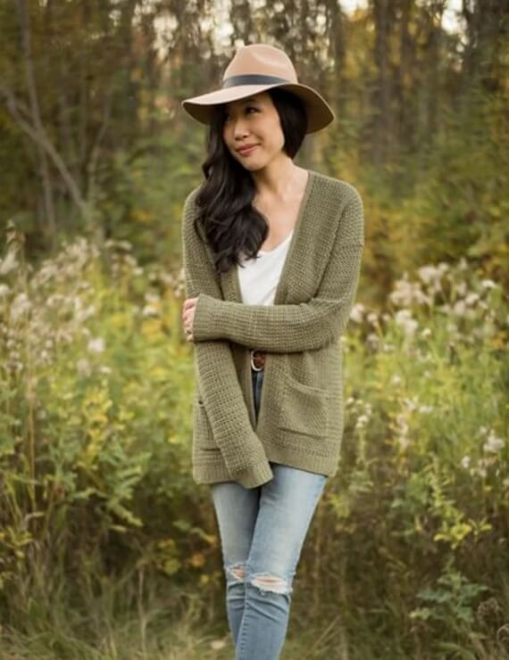 Crochet Your Own Olivewood Cardigan Pattern