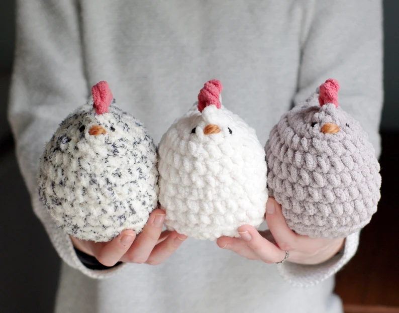 Cute Mabel Chicken Crochet Pattern