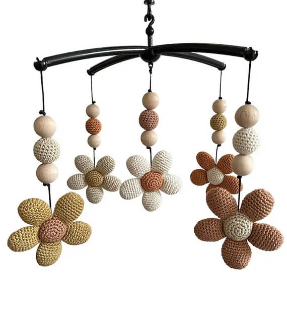 Daisy Rattle Amigurumi PDF Crochet Pattern