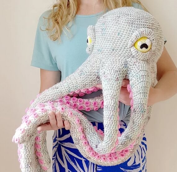 Easy Apollo Octopus Giant Crochet Pattern