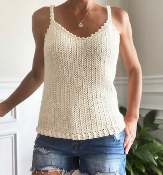 Easy Juliette Crochet Top & Camisole Pattern