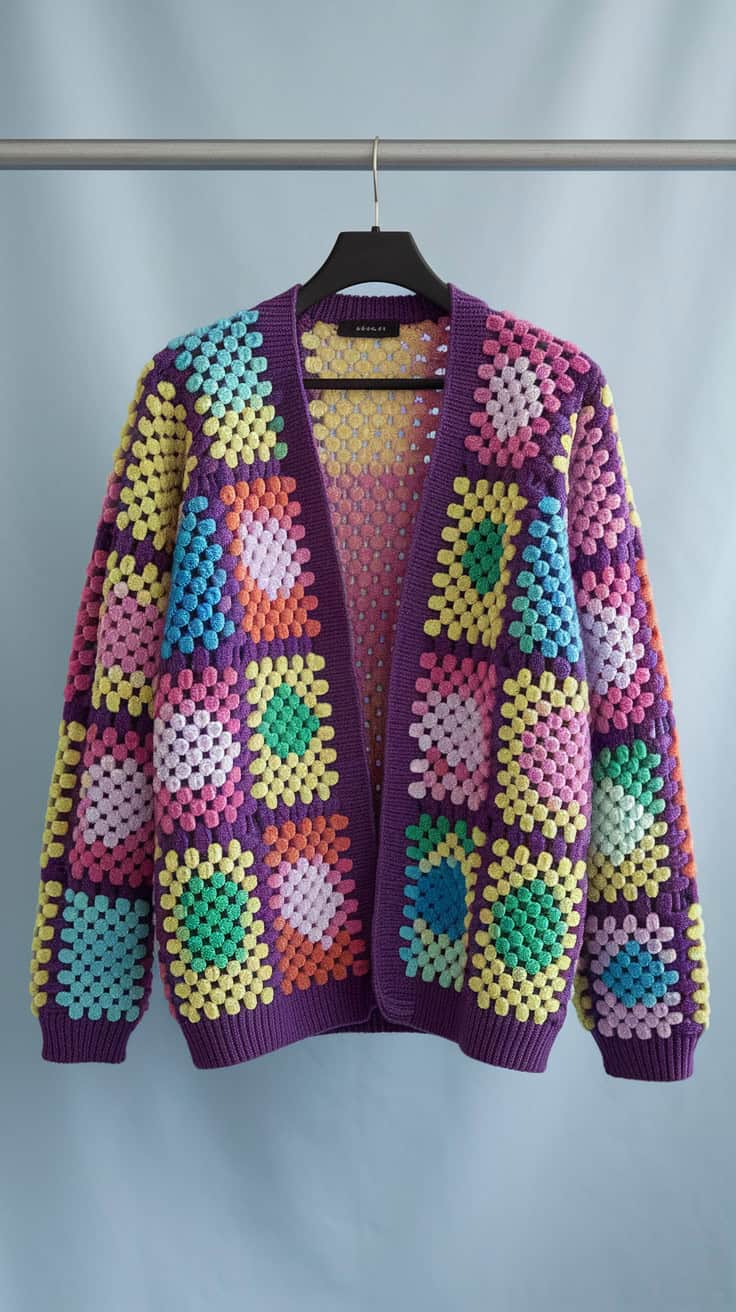 Granny Hexi Crochet Pattern for Kids PDF