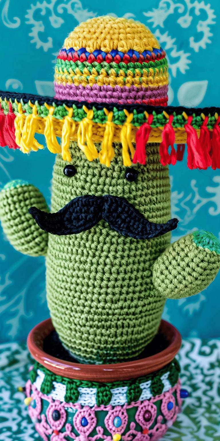 Kaktus Karlotta & Karlos Crochet Pattern PDF