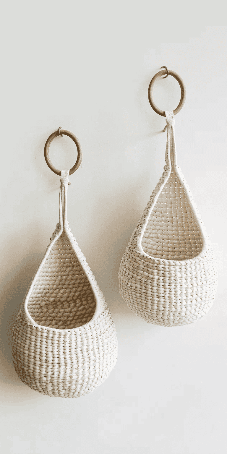 Lapli Hanging Basket Crochet Pattern