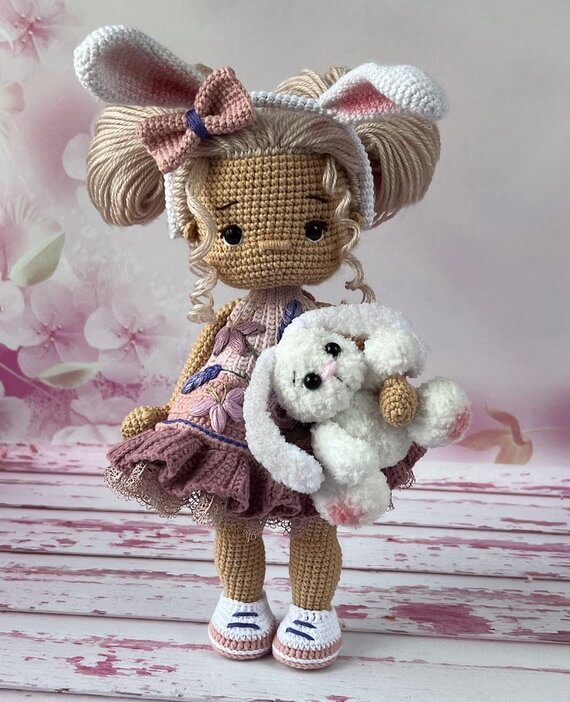 Laurie & Adaline Amigurumi Crochet Doll Patterns