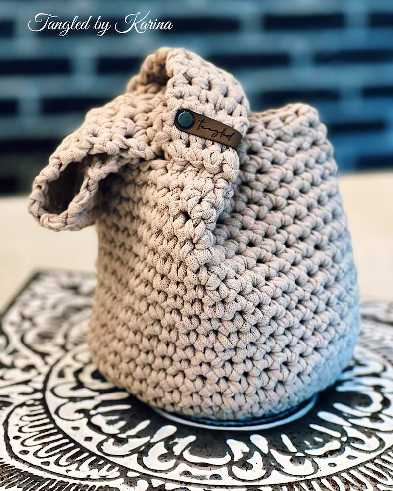 Lola Crochet Pattern for Japanese Knot Handbag