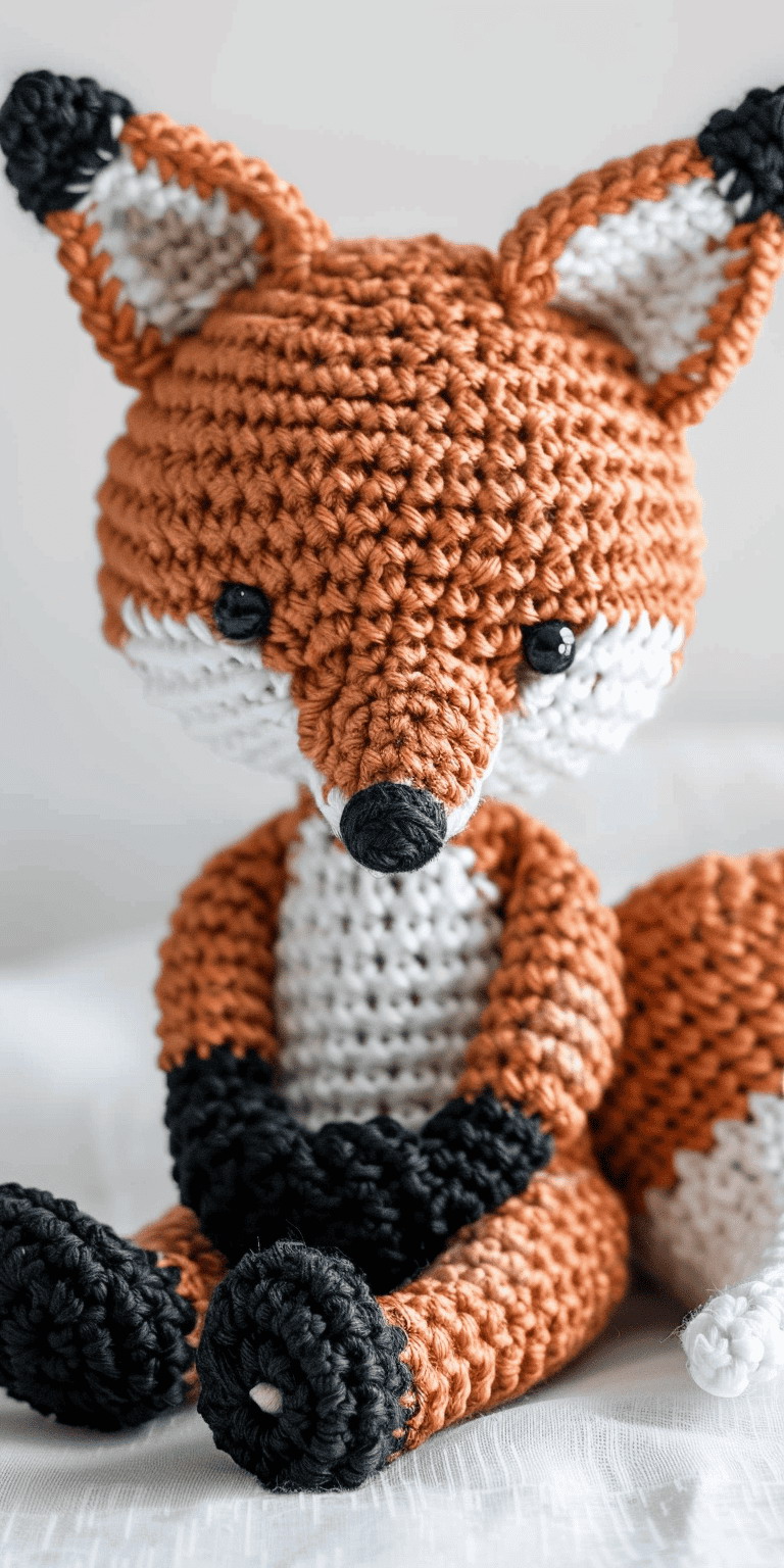 Lucy the Fox Crochet Amigurumi Pattern
